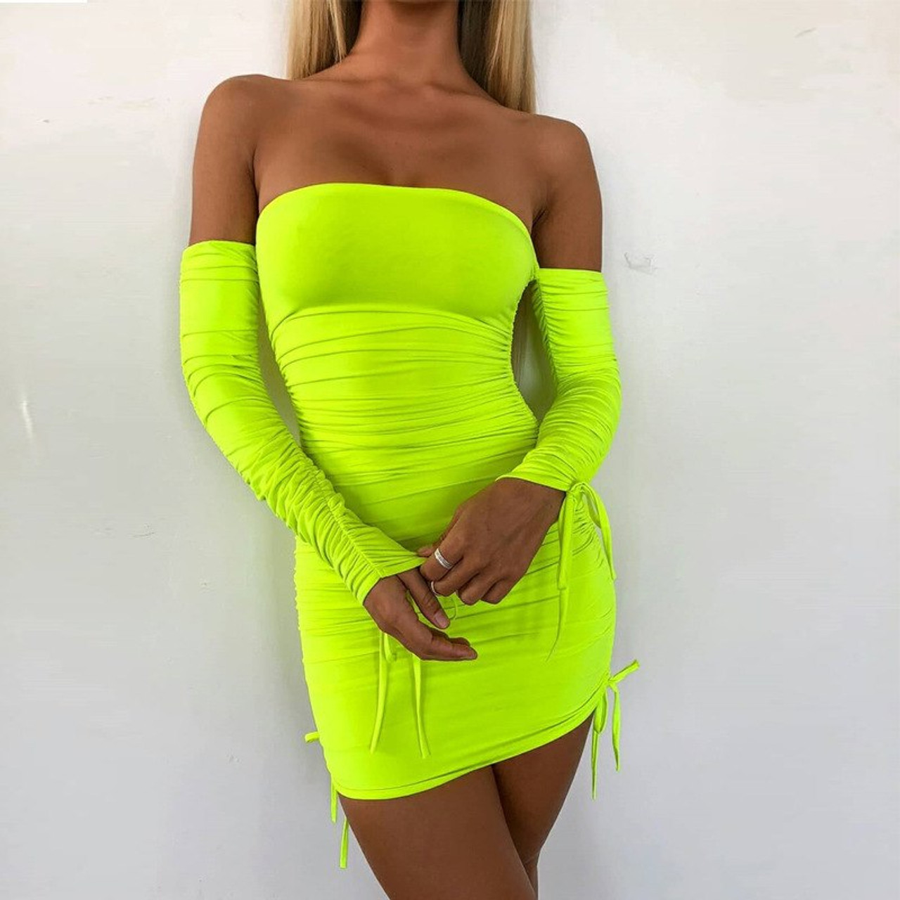 neon party dresses